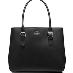 Kate Spade Black Cove Street Ariel Tote